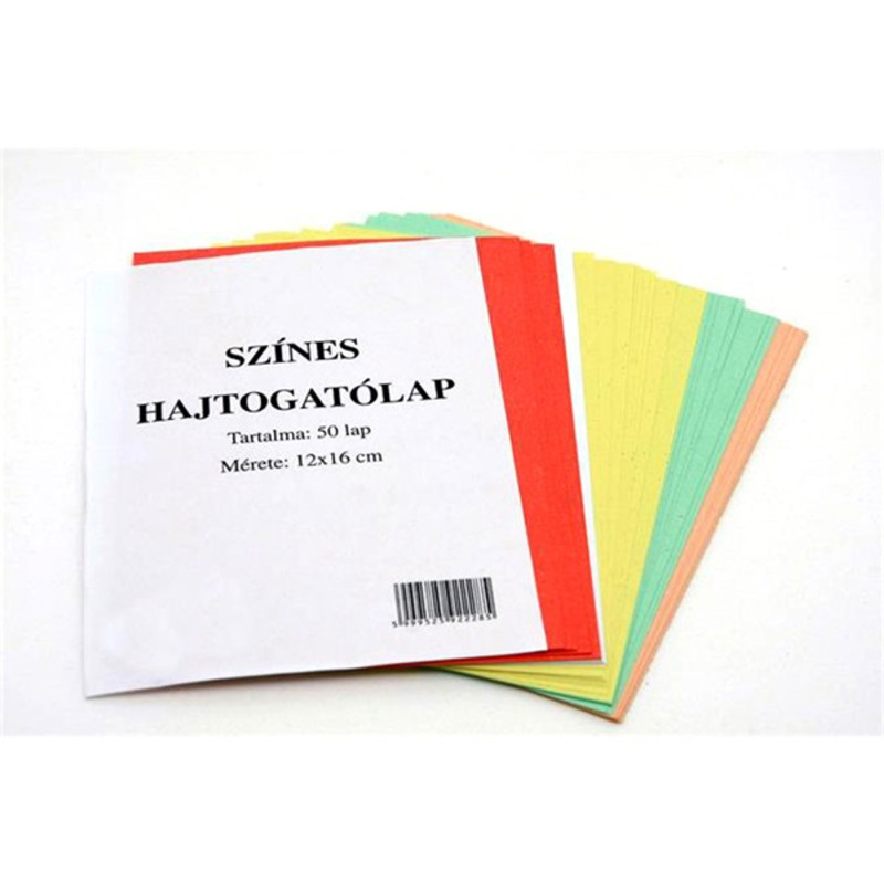 12x16 cm színes hajtogatólap 12x16 cm színes hajtogatólap
