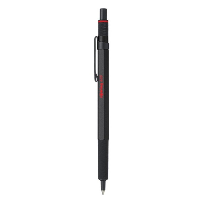 Rotring 600 1,0mm fekete nyomógombos golyóstoll Rotring 600 1,0mm fekete nyomógombos golyóstoll