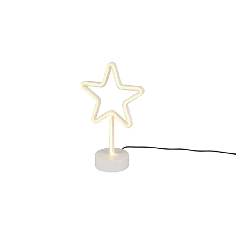 Trio R55230101 Star 30,5 cm USB asztali lámpa Trio R55230101 Star 30,5 cm USB asztali lámpa