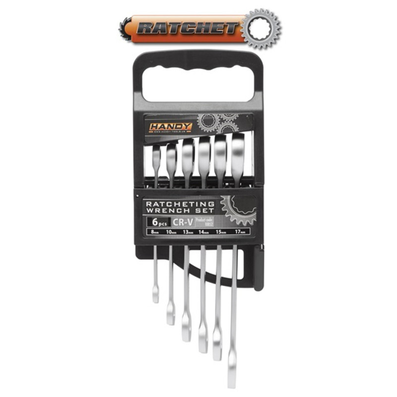 HANDY 10852 Racsnis csillag-villáskulcs készlet HANDY 10852 Racsnis csillag-villáskulcs készlet