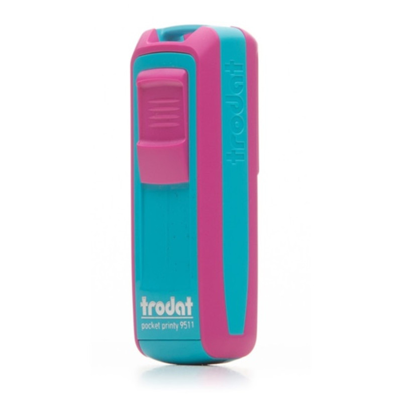 Trodat Pocket Printy 9511 pink/türkiz bélyegző Trodat Pocket Printy 9511 pink/türkiz bélyegző