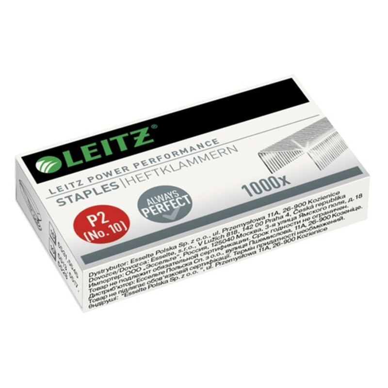 Leitz No.10 1000db/doboz fűzőkapocs Leitz No.10 1000db/doboz fűzőkapocs