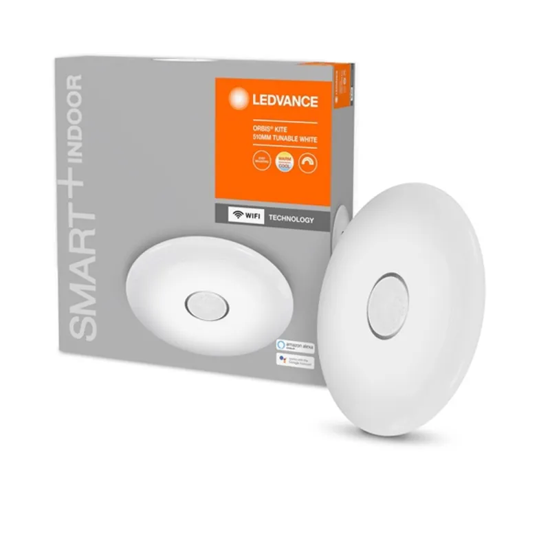 Ledvance Smart+ WiFi menny. okos lámpa Ceiling Kite Plate áll. színhőm. 540mm okos, vezérelhető intelligens lámpatest Ledvance Smart+ WiFi menny. okos lámpa Ceiling Kite Plate áll. színhőm. 540mm okos, vezérelhető intelligens lámpatest