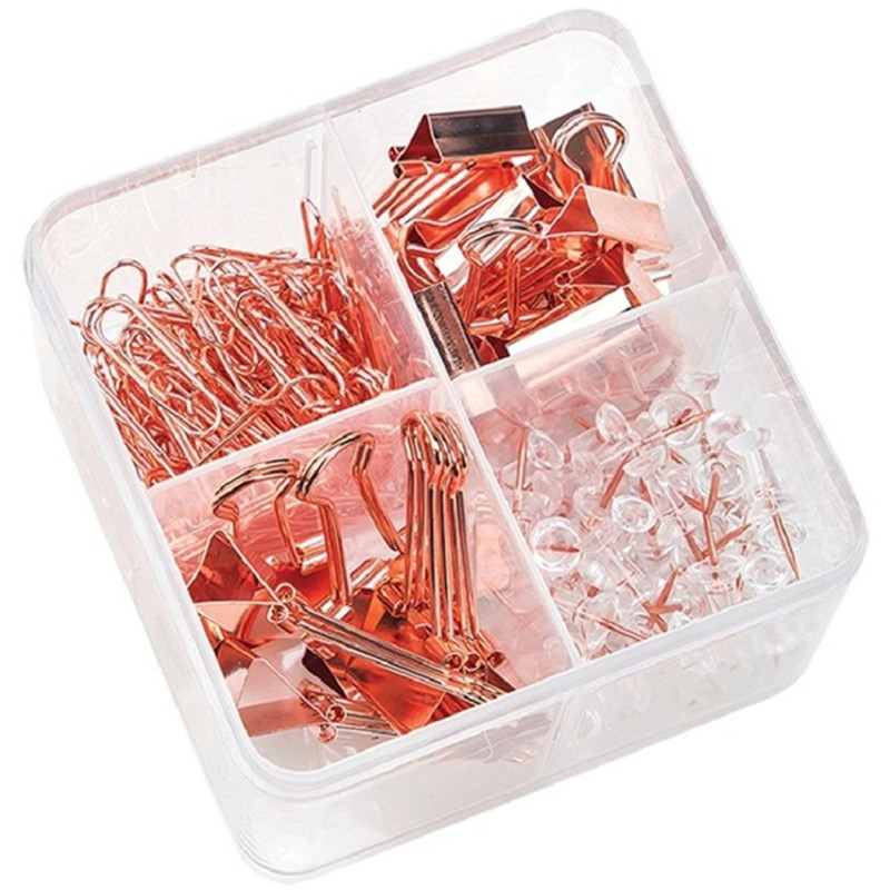 Deli Rose Gold asztali szögletes 171db kiegészítő készlet Deli Rose Gold asztali szögletes 171db kiegészítő készlet