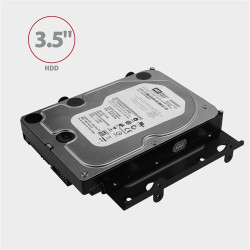 Axagon RHD-435 5,25" SATA3 beépítő keret fekete