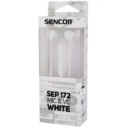 Sencor SEP 172 fülhallgató headset fehér