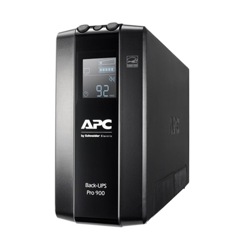 Back UPS Pro BR 900VA, 6 Outlets, AVR, LCD Interface Back UPS Pro BR 900VA, 6 Outlets, AVR, LCD Interface