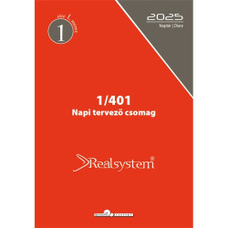 Realsystem 2022-es 1/401 éves napi beosztású gyűrűs naptár kiegészítő
