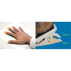 Kensington SoleMate Plus lábtartó szürke-fekete