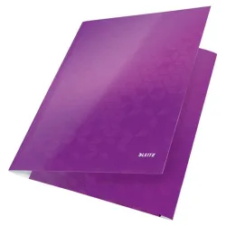 Leitz WOW karton gumis mappa lila (39820062)