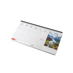 Realsystem 2022-es Európa 7961-04 képes kék asztali naptár