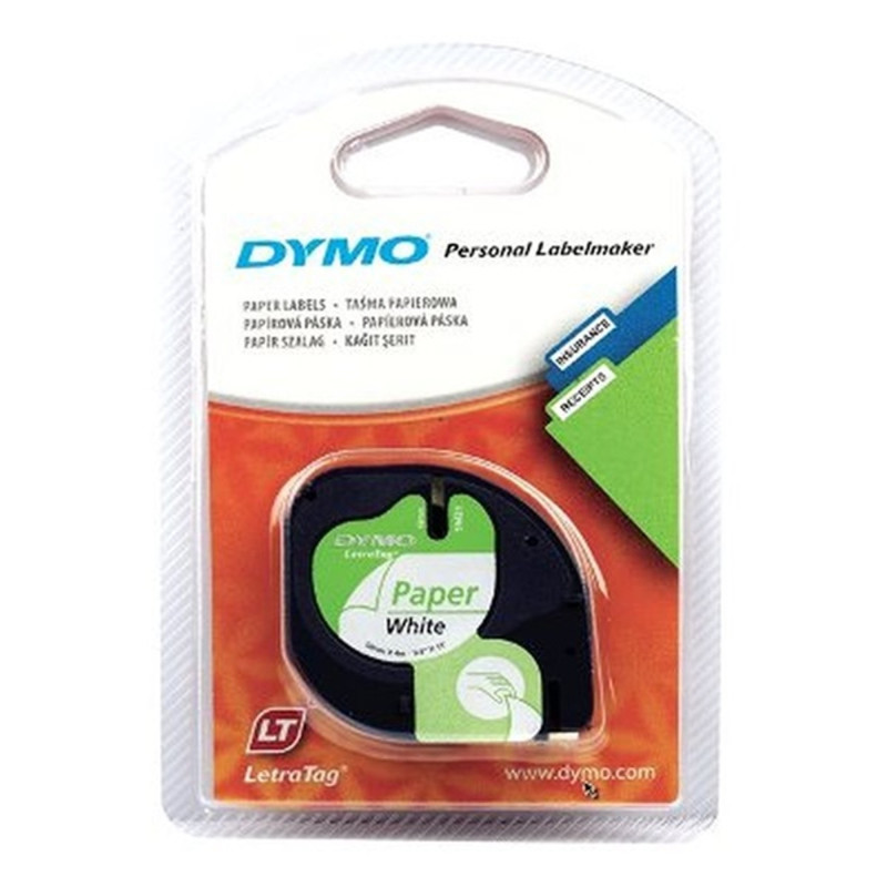 Dymo LT 4m papír fehér feliratozógép szalag Dymo LT 4m papír fehér feliratozógép szalag