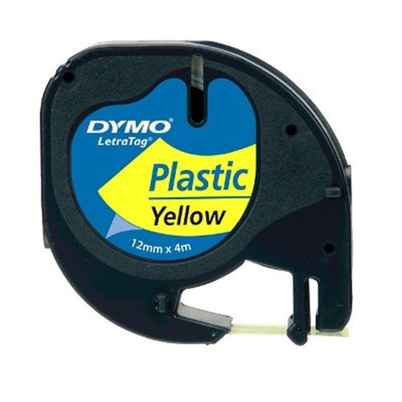 Dymo LT 4m műanyag sárga feliratozógép szalag Dymo LT 4m műanyag sárga feliratozógép szalag