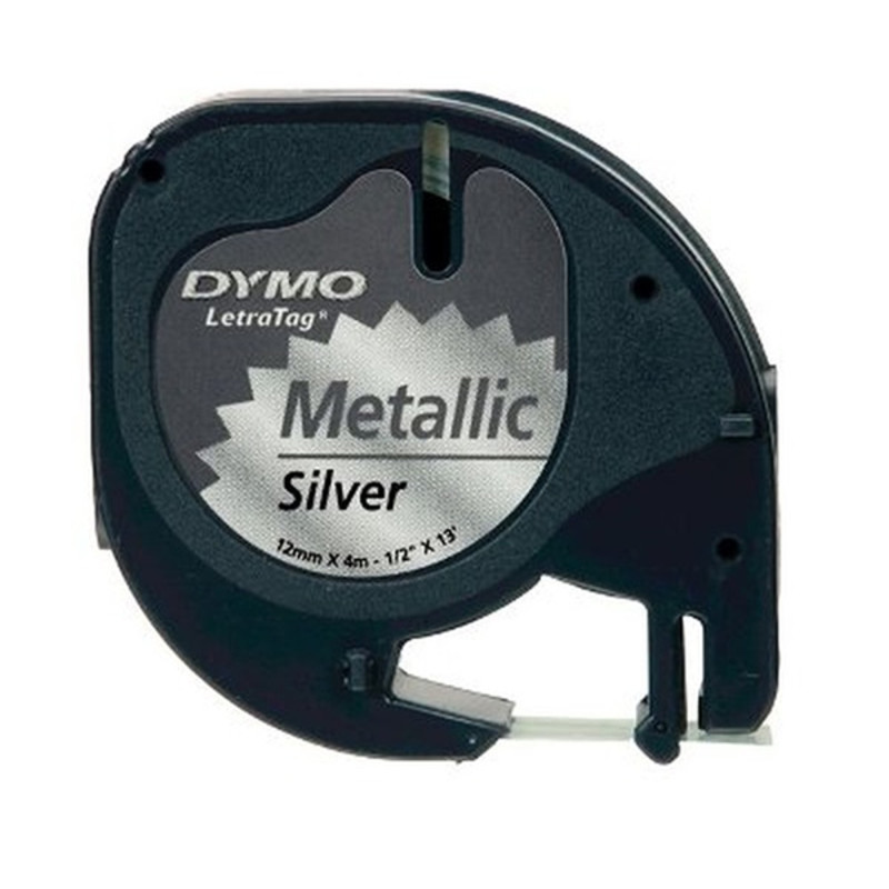 Dymo LT 4m fém ezüst feliratozógép szalag Dymo LT 4m fém ezüst feliratozógép szalag