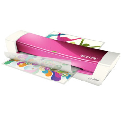 Leitz iLam Home Office Laminálógép, A4, 80-125 mikron, rózsaszín (73680023)
