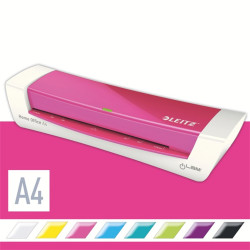 Leitz iLam Home Office Laminálógép, A4, 80-125 mikron, rózsaszín (73680023)