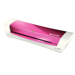 Leitz iLam Home Office Laminálógép, A4, 80-125 mikron, rózsaszín (73680023)