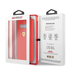Ferrari Samsung S10 Plus SF piros szilikon hátlap