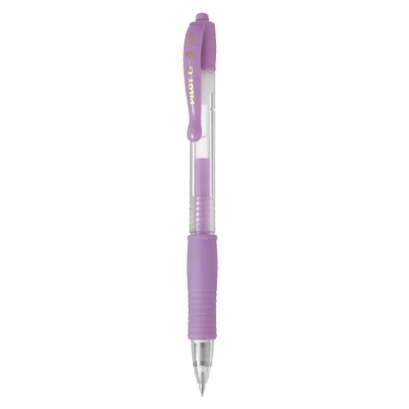Pilot G2 0,7mm pasztell lila rollerirón Pilot G2 0,7mm pasztell lila rollerirón