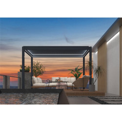 Iris MP-103GR szürke 3x4 m pergola