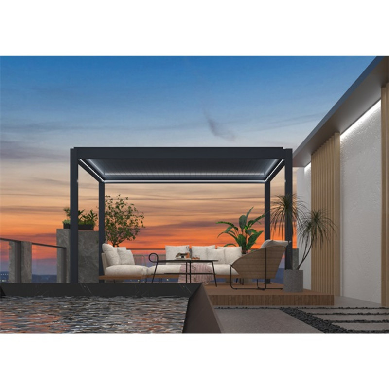 Iris MP-103GR szürke 3x4 m pergola Iris MP-103GR szürke 3x4 m pergola