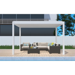 Iris MP-103WH fehér 3x4 m pergola