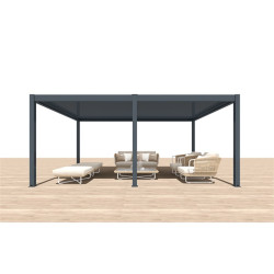 Iris MP-106GR szürke 6x4 m pergola
