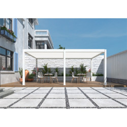 Iris MP-106WH fehér 6x4 m pergola