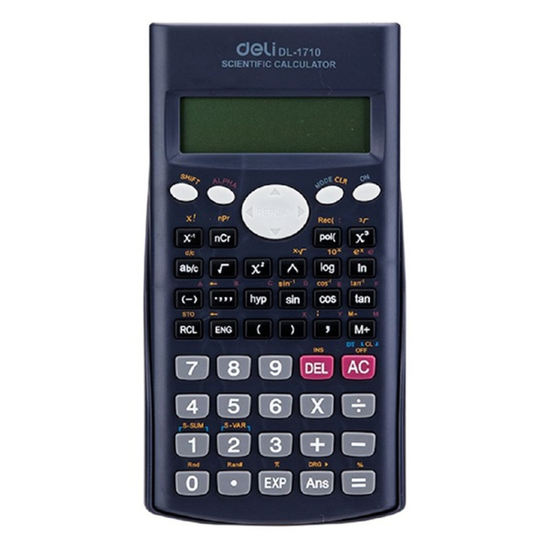Deli Core DL-1710 tudományos számológép 240 funkció fekete (DEL01710) Deli Core DL-1710 tudományos számológép 240 funkció fekete (DEL01710)