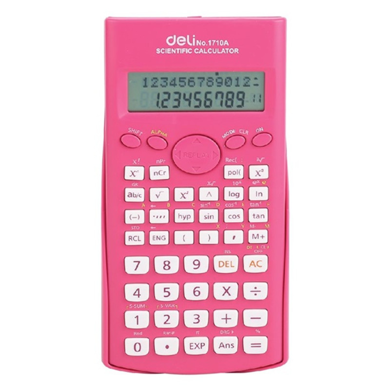 Deli Core DL-1710 240 funkciós magenta tudományos számológép Deli Core DL-1710 240 funkciós magenta tudományos számológép