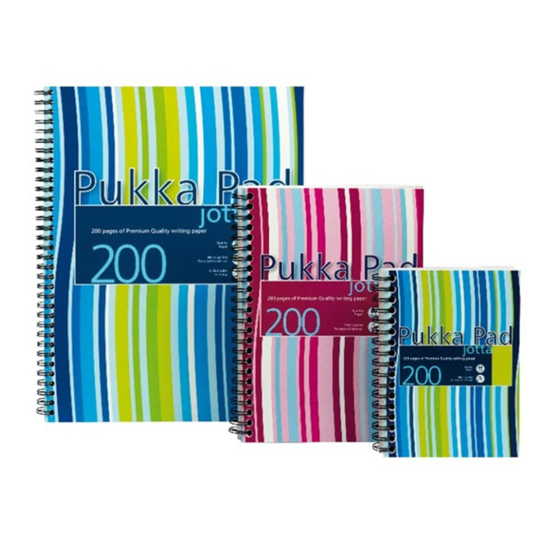 Pukka Pad Pad Jotta A5 200 oldalas vonalas spirálfüzet Pukka Pad Pad Jotta A5 200 oldalas vonalas spirálfüzet