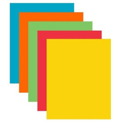 XEROX "Symphony" Másolópapír A4 80g 5x50 lap színes intenzív mix (496L94184)