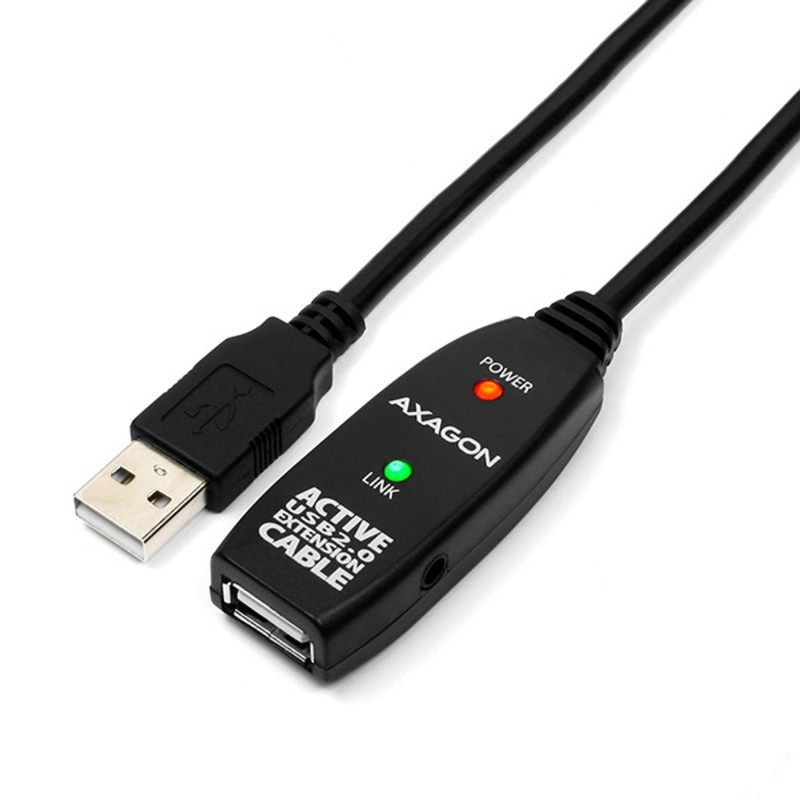 Axagon ADR-210 aktív USB hosszabbító kábel 10m Axagon ADR-210 aktív USB hosszabbító kábel 10m