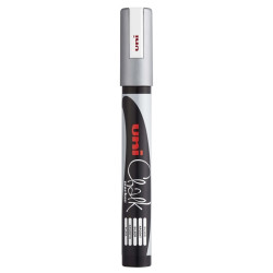 Uni Chalk marker PWE-5M ezüst folyékony kréta