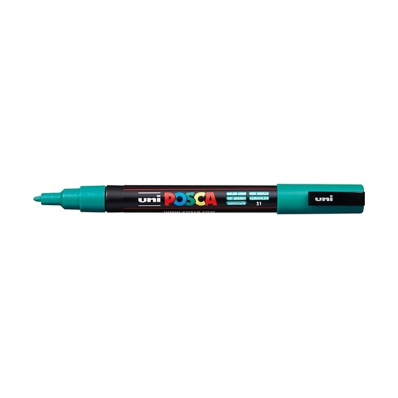 UNI POSCA Marker Pen PC-3M Fine - Emerald Green UNI POSCA Marker Pen PC-3M Fine - Emerald Green