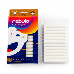 Nebuló Natúr fehér színu gyurmaszett 12db-os (NFEHGY-1-200)