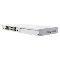 MIKROTIK CCR2004-16G-2S+ CLOUD CORE ROUTER 4x1.7GHZ 128MB NAND 2x 10GE SFP+ 16x 1GE PORTS 2x AC INPUTS L6