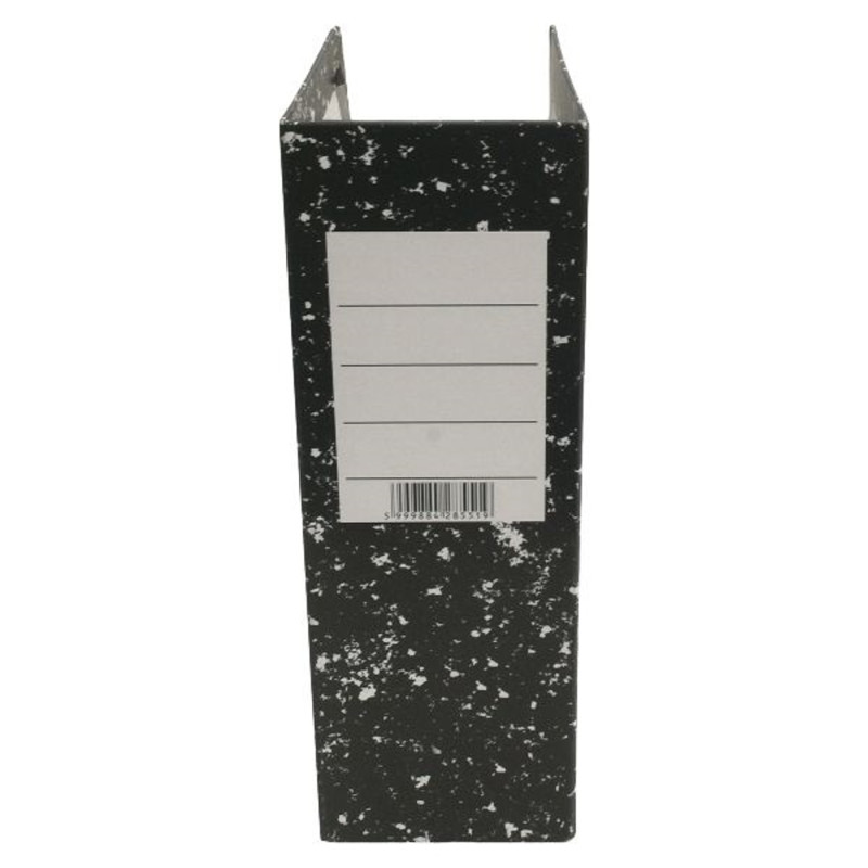 Office Depot D merevfalú 9cm karton fekete mákos mintás iratpapucs Office Depot D merevfalú 9cm karton fekete mákos mintás iratpapucs