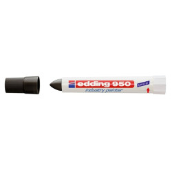 Jelölő marker, 10 mm, kúpos, EDDING "950", kék
