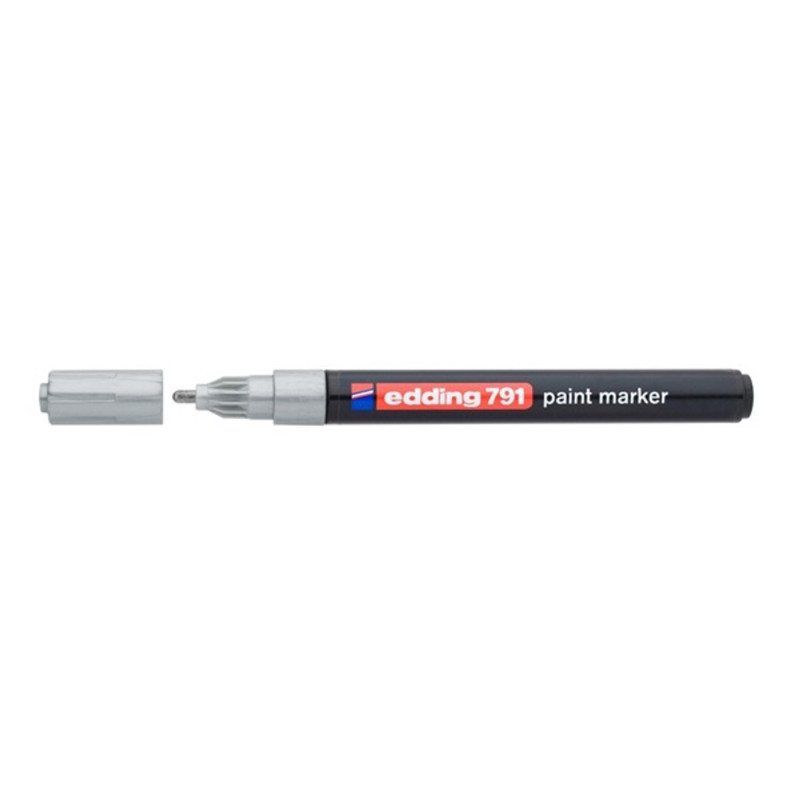 Lakkmarker, 1-2 mm, EDDING "791", ezüst Lakkmarker, 1-2 mm, EDDING "791", ezüst
