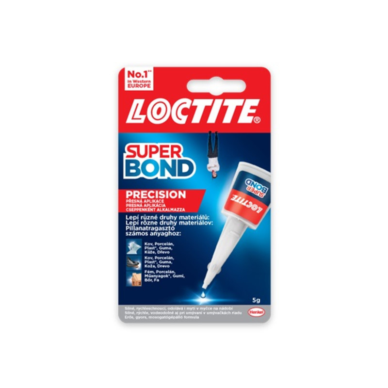 Henkel Loctite Super Bond Precision 5g pillanatragasztó Henkel Loctite Super Bond Precision 5g pillanatragasztó