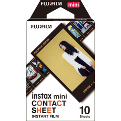 Fujifilm Instax Mini Film Contact Sheet Instax Mini (2×2") fotópapír