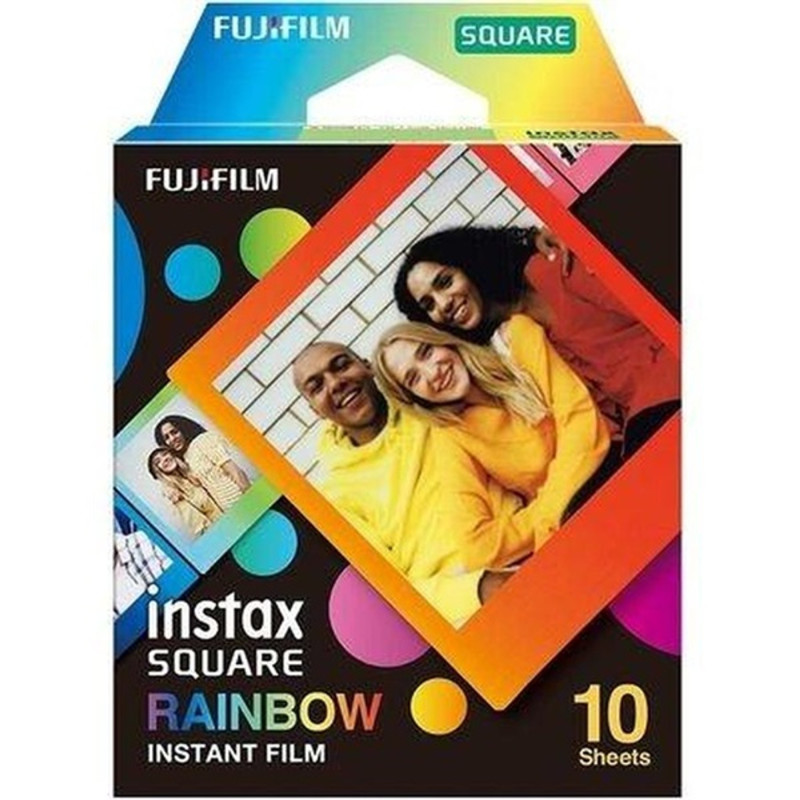 Fujifilm Square Film Rainbow 10 db-os film Fujifilm Square Film Rainbow 10 db-os film