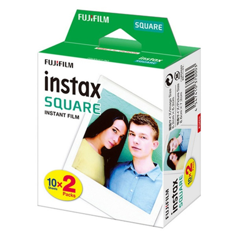 Fujifilm Instax Square fényes (10x2/doboz) 20 db képre film Fujifilm Instax Square fényes (10x2/doboz) 20 db képre film