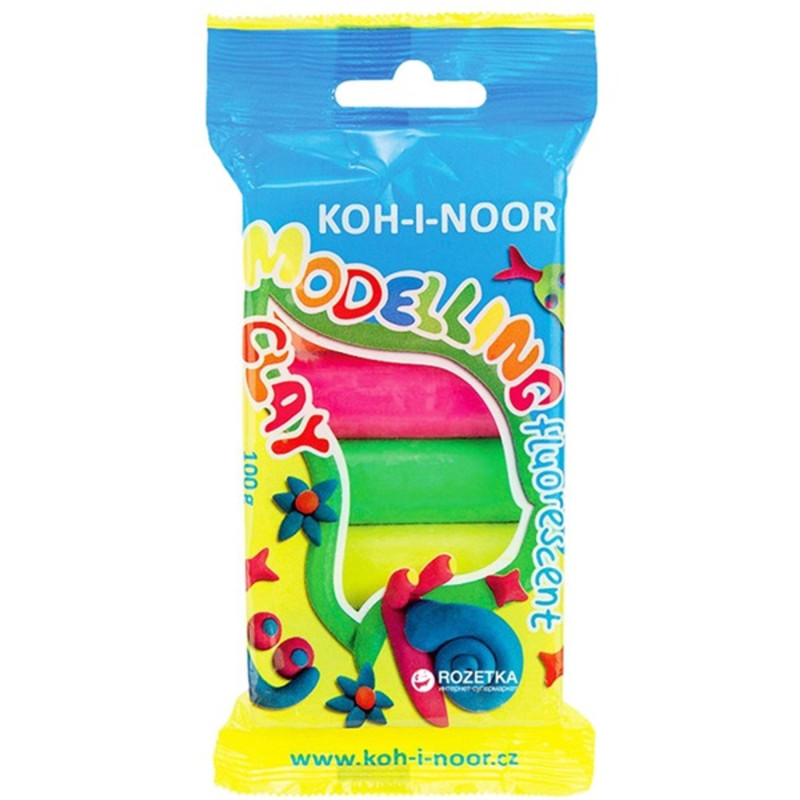 Koh-I-Noor 5 színű neon gyurma Koh-I-Noor 5 színű neon gyurma