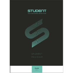 ICO Student Art A4 70lapos kockás spirálfüzet