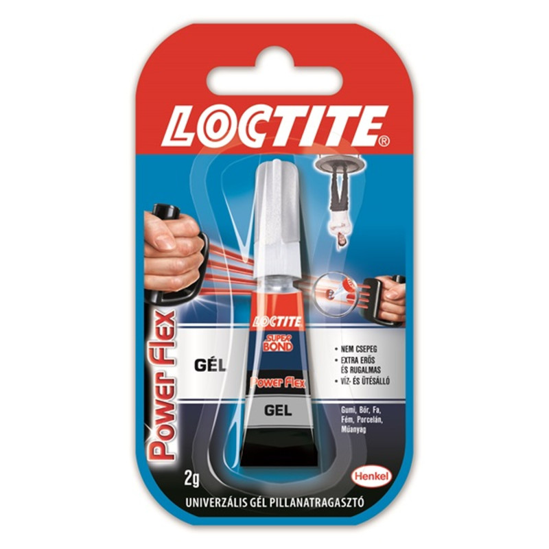 Pillanatragasztó gél, 2 g, HENKEL "Loctite Super Bond" Pillanatragasztó gél, 2 g, HENKEL "Loctite Super Bond"