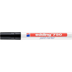 Lakkmarker, 2-4 mm, EDDING "750", fekete