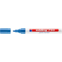 Lakkmarker 2-4mm, kerek Edding 750 kék