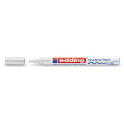 Lakkmarker, 1-2 mm, EDDING "751", fehér